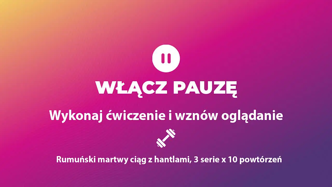 Kadr z treningu Twoje pierwsze kroki na siłowni #4