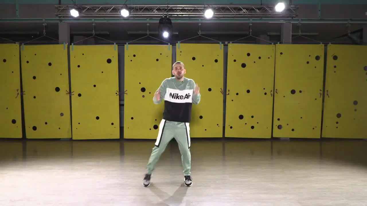 Mariusz Jasuwienas podczas treningu w FitAnce