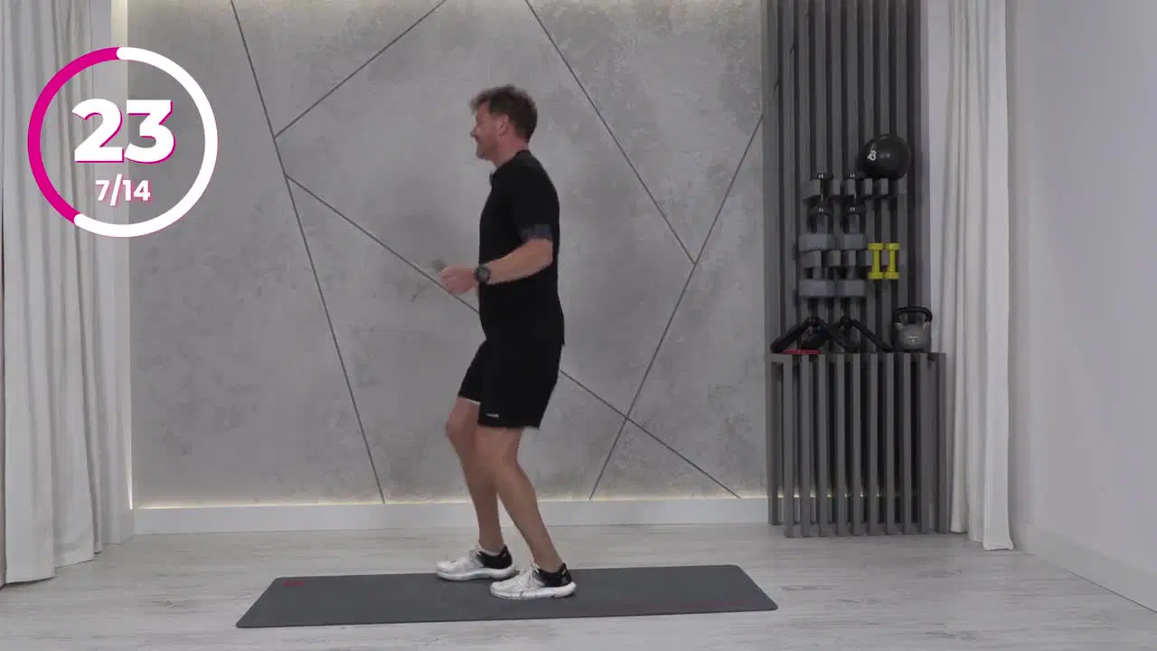 Kadr z treningu Skakanka Cardio z Dawidem - cardio funkcjonalne