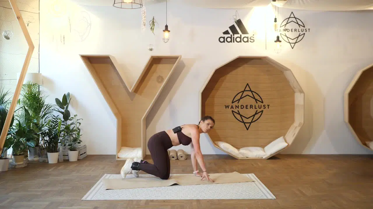 Kadr z treningu Active detox - trening cardio